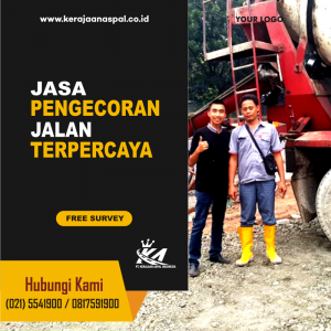 jasa pengecoran jalan bekasi