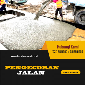 jasa pengecoran jalan tangerang